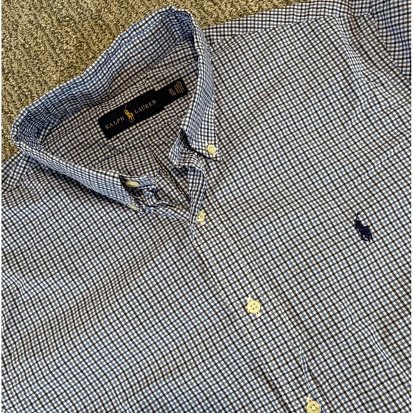 Polo Ralph Lauren Other - Polo Ralph Lauren Button Down Shirt‎ Men's XL Classic Fit Plaid Preppy